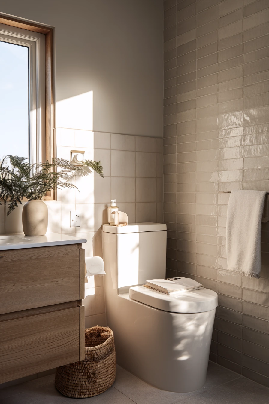 Small Bathroom Comfort-Height Upgrade