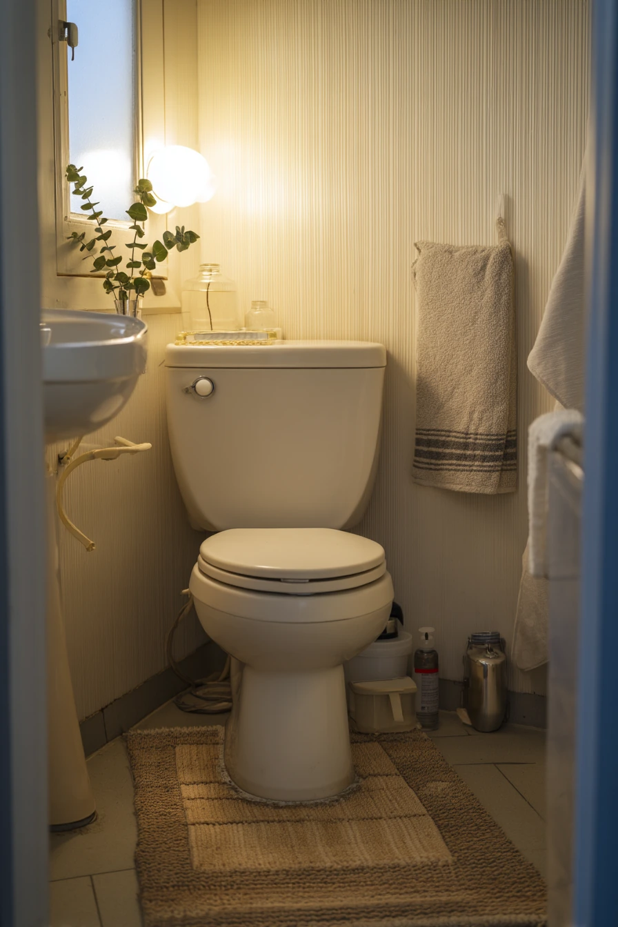 Renter-Friendly Toilet Refresh