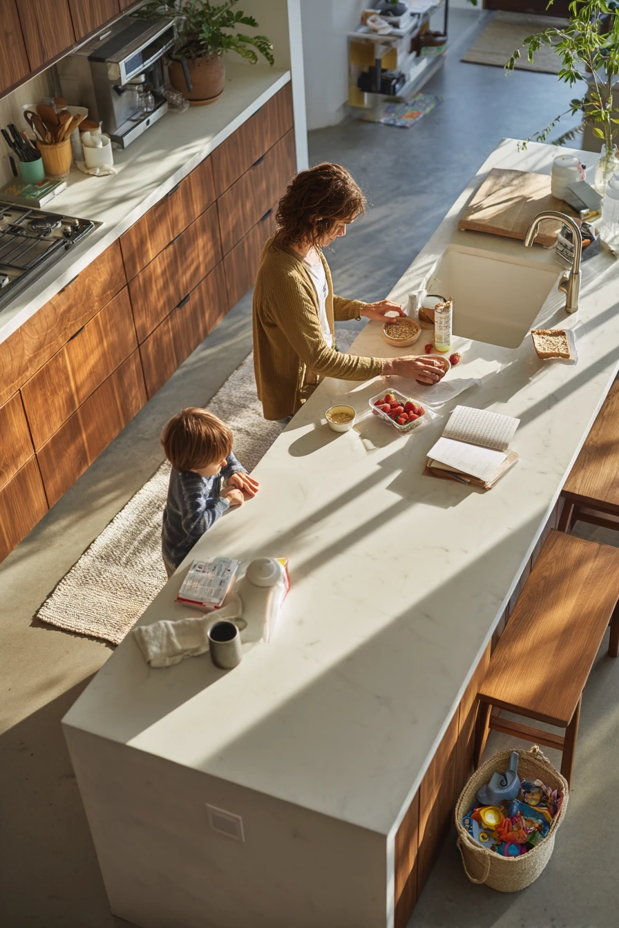 Family Breakfast Counter