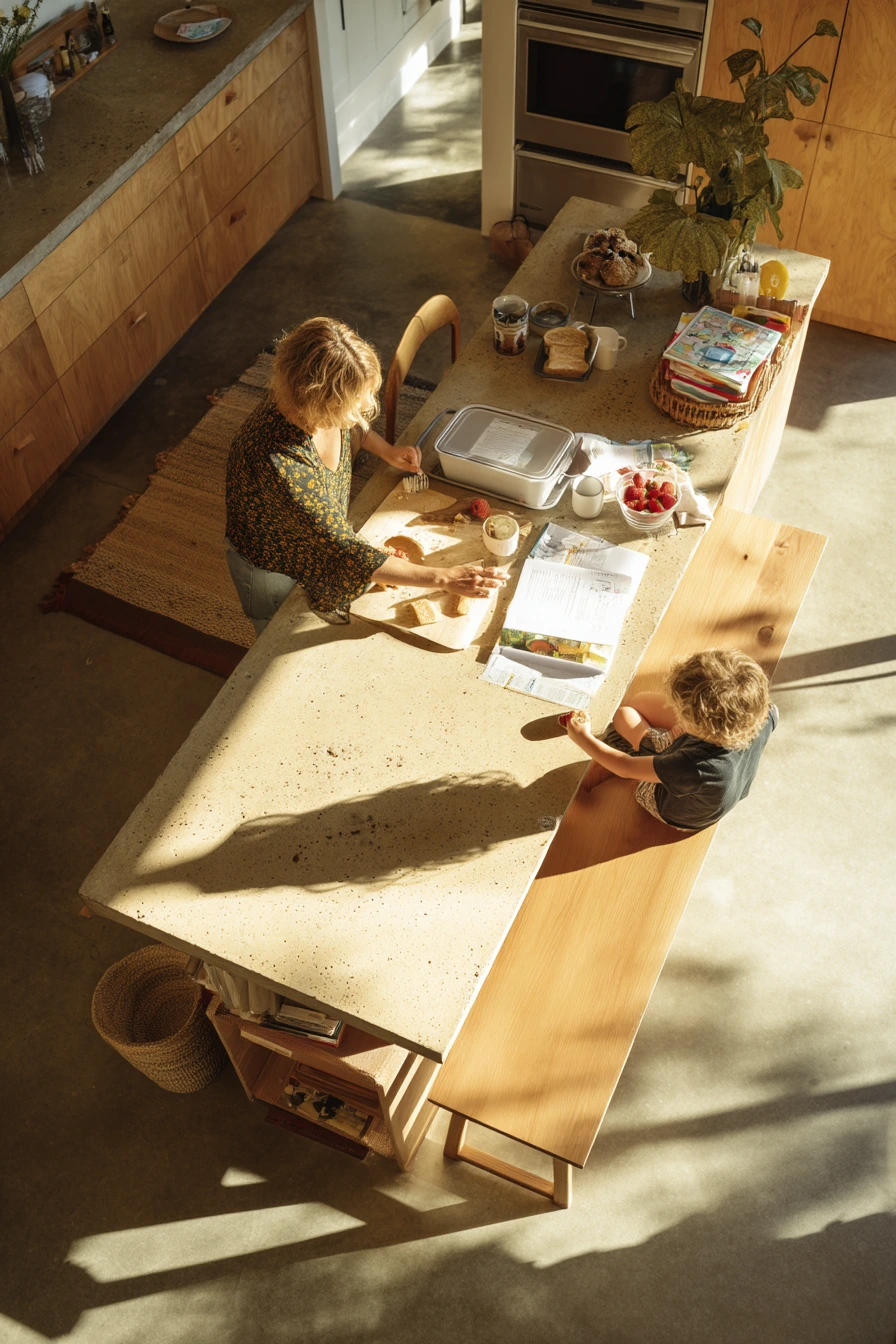Family Breakfast Counter