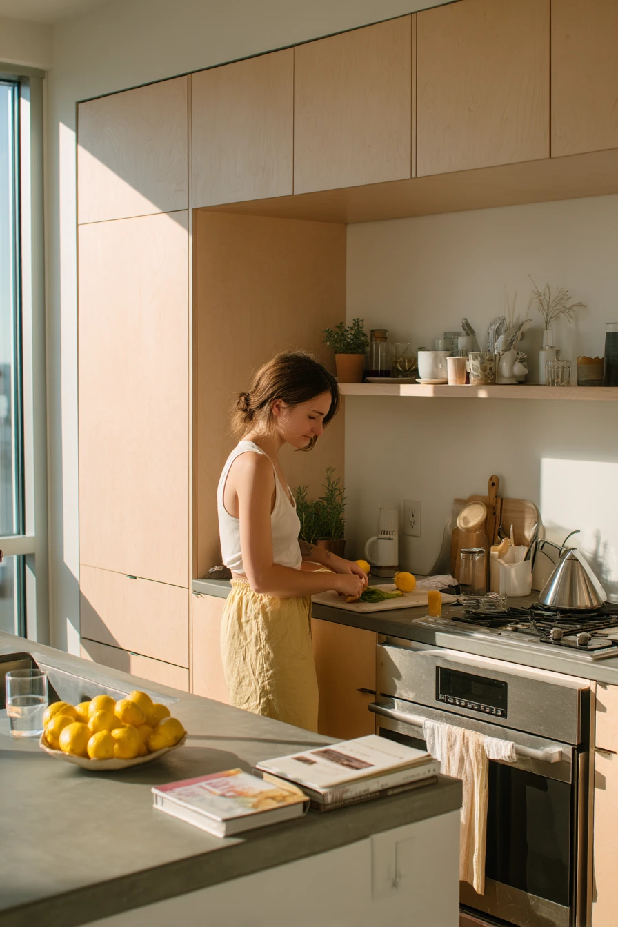Small Kitchen, Big Work Surface