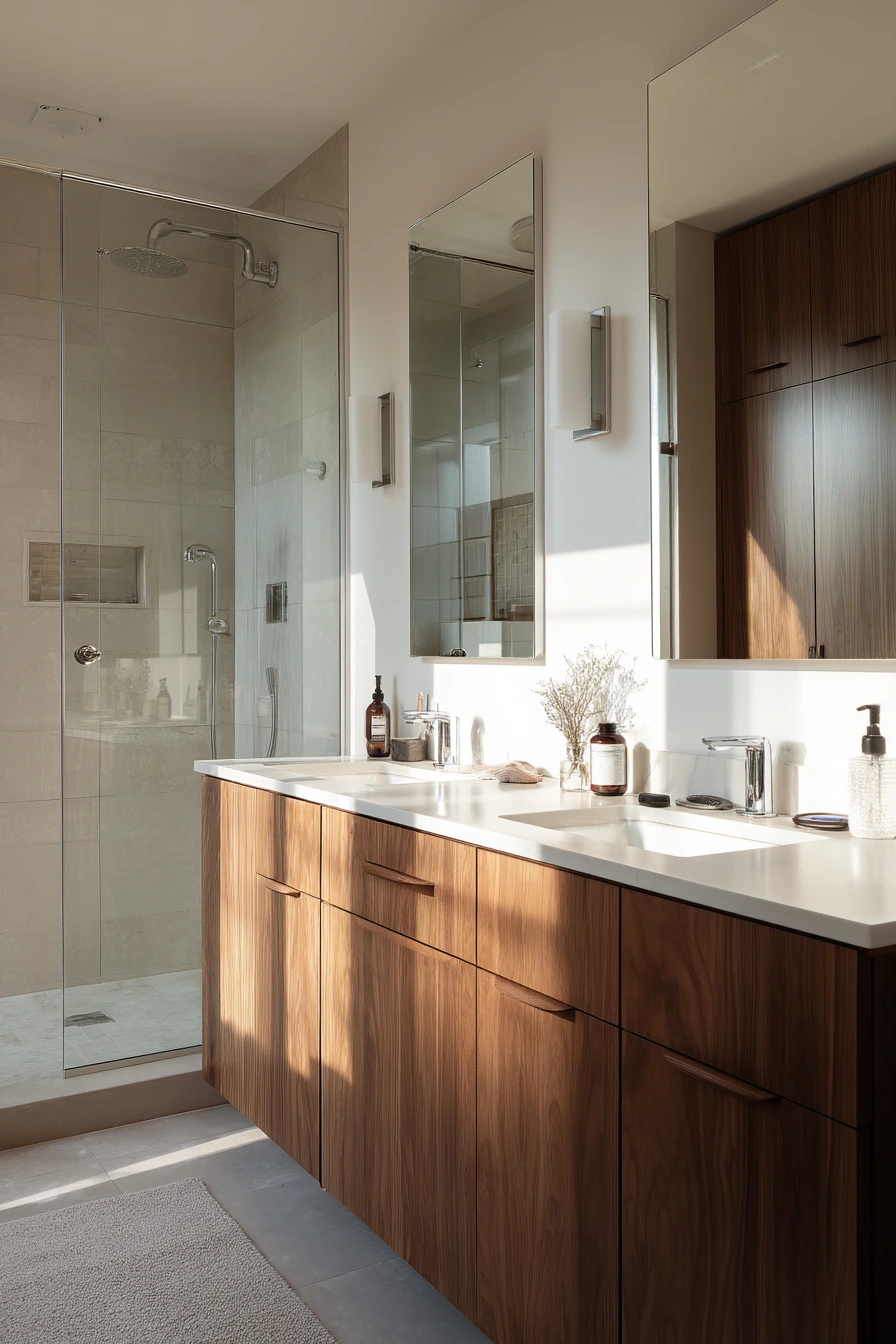Double Vanity Routine
