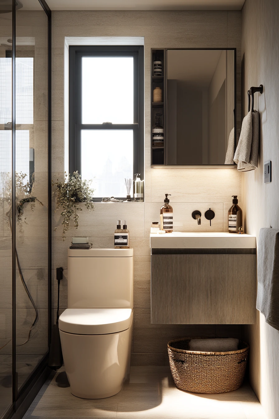 Small-Space City Bath