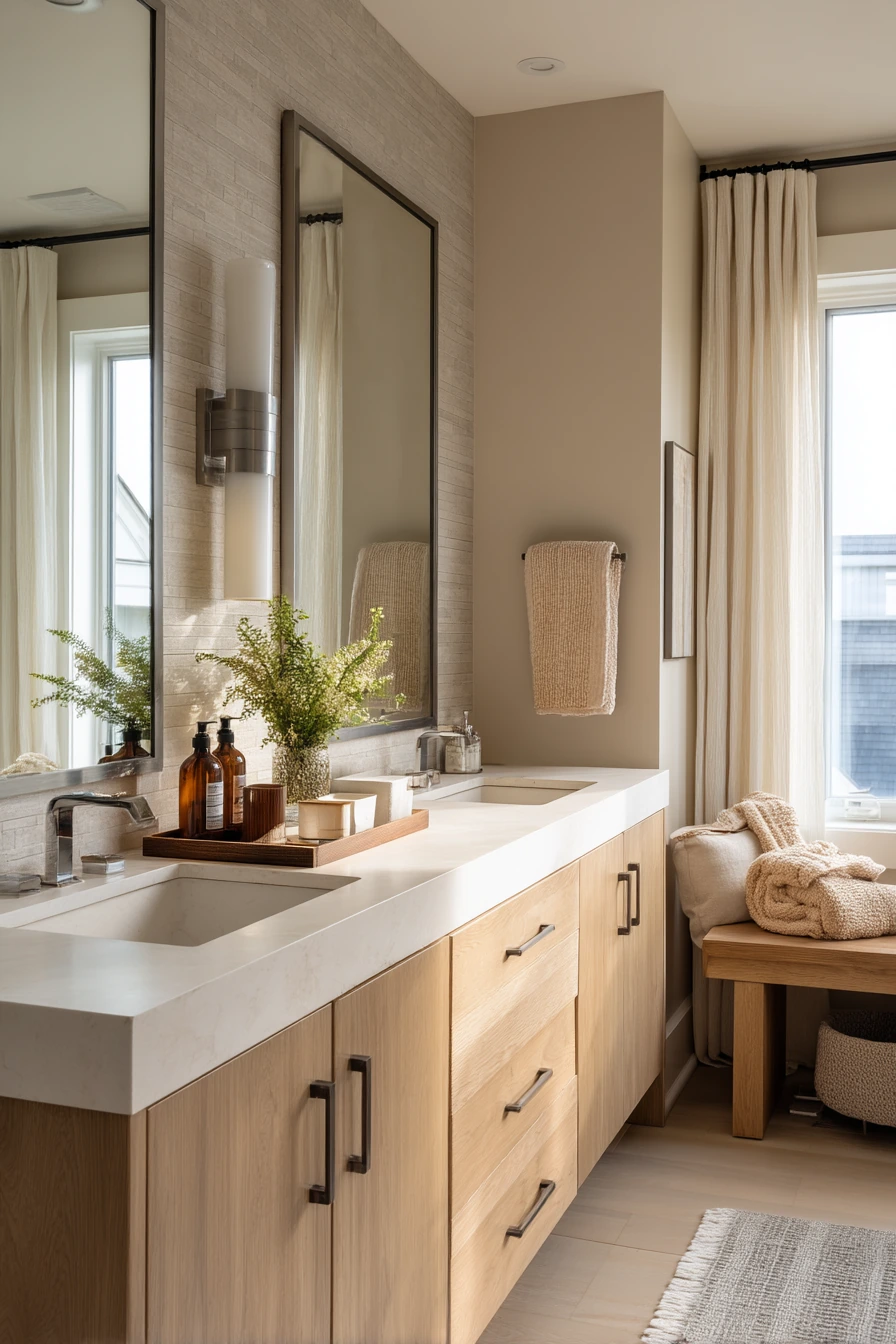 Primary Bath Before Guests Arrive