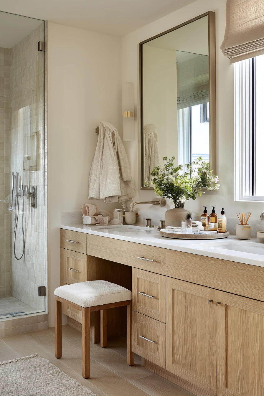 Primary Bath Before Guests Arrive