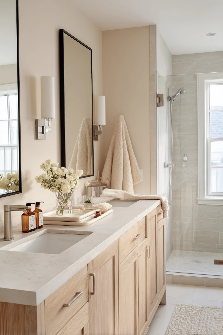 Primary Bath Before Guests Arrive