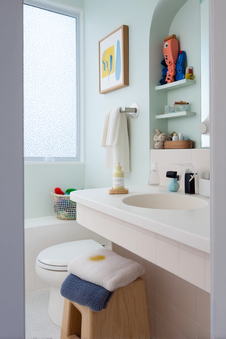 Kid Bath That Cleans Up Fast