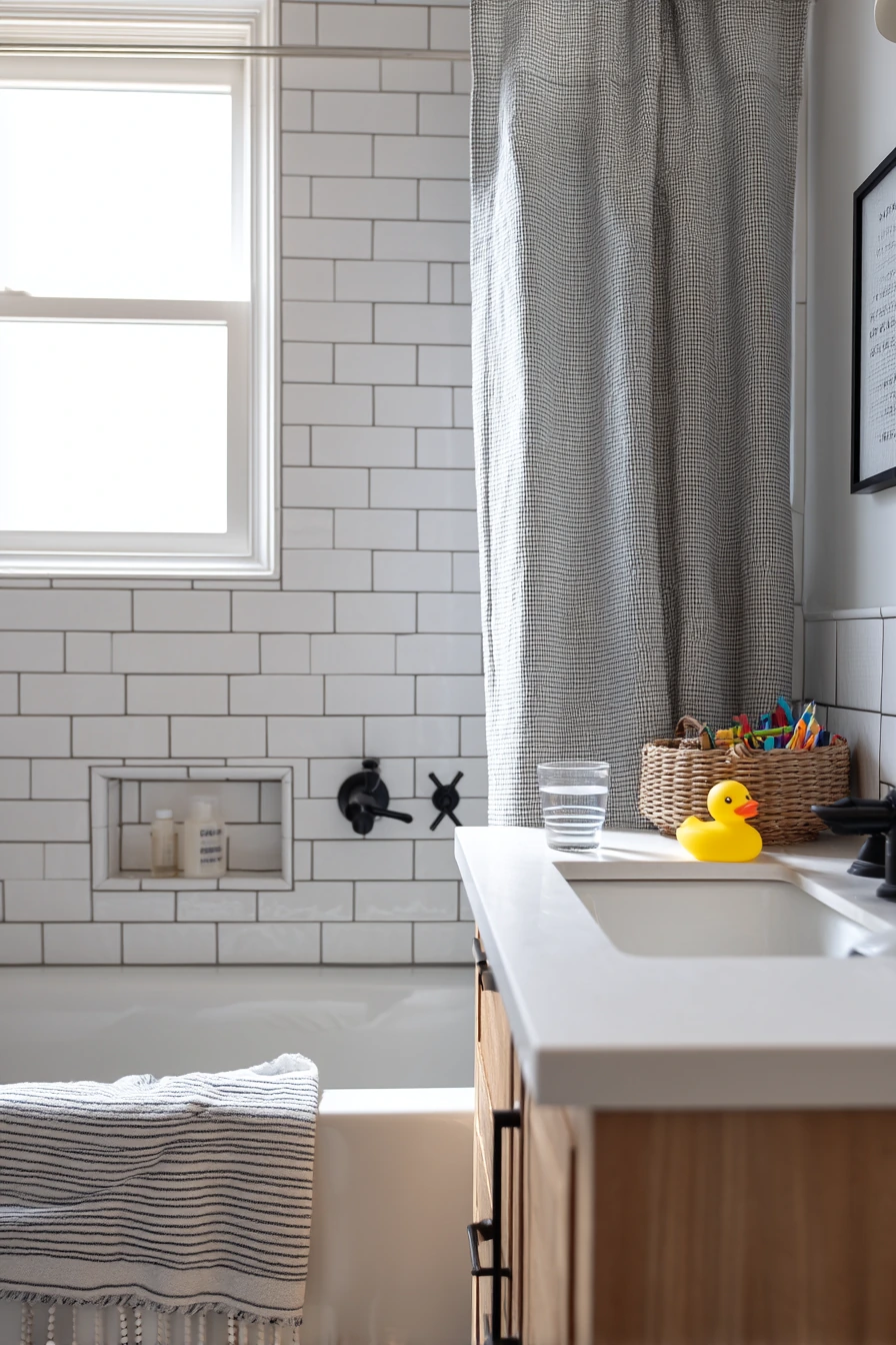 Family-Ready Tub Surround Refresh