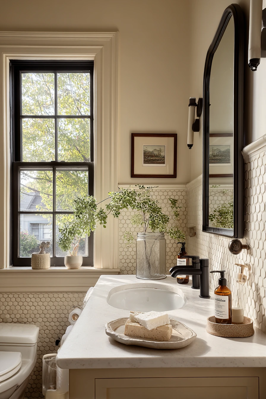 Vintage Home With Modern Fixtures