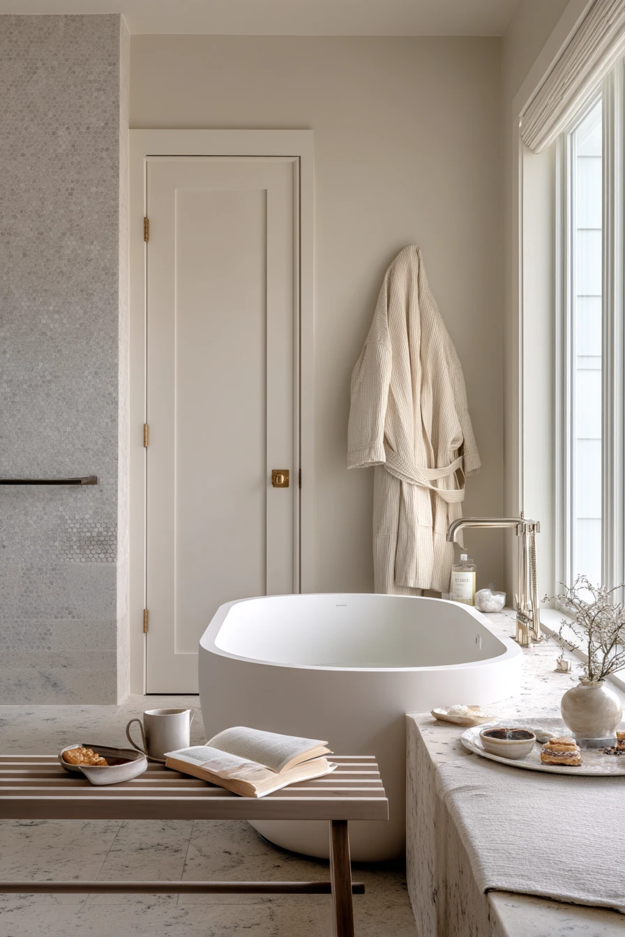 Spa-Cool Ensuite with Quiet Rituals