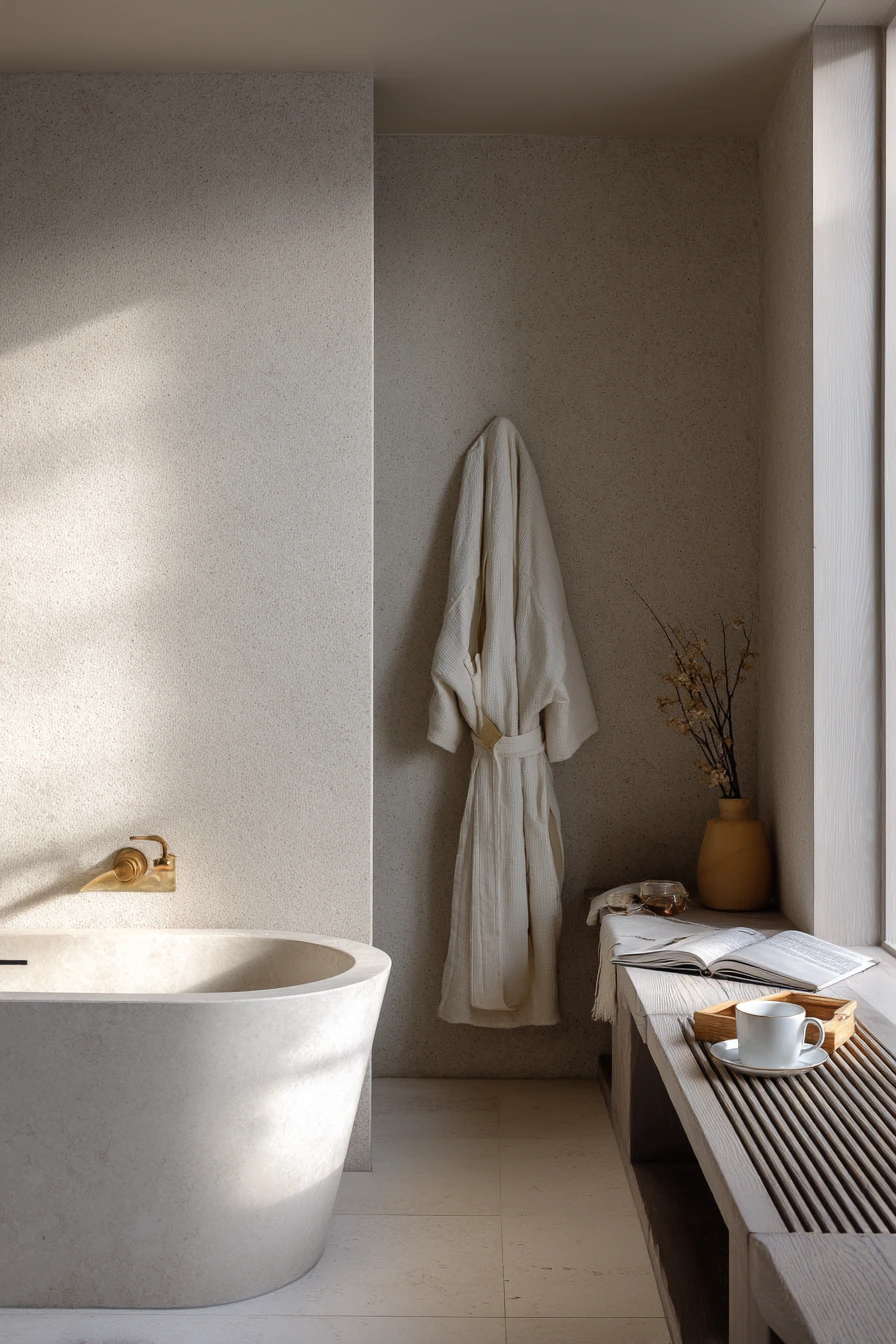 Spa-Cool Ensuite with Quiet Rituals