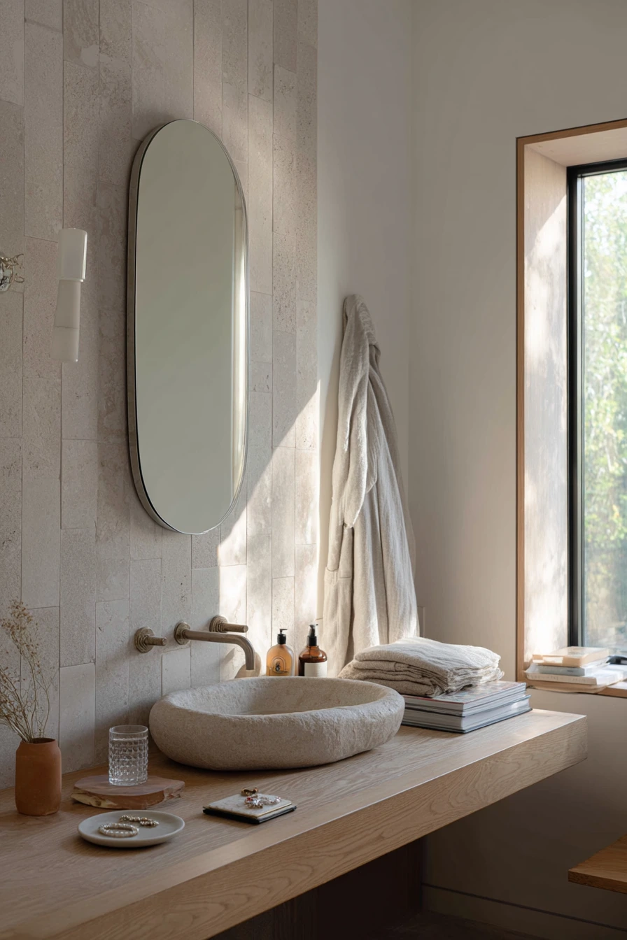 Minimal Bath with Collected Objects