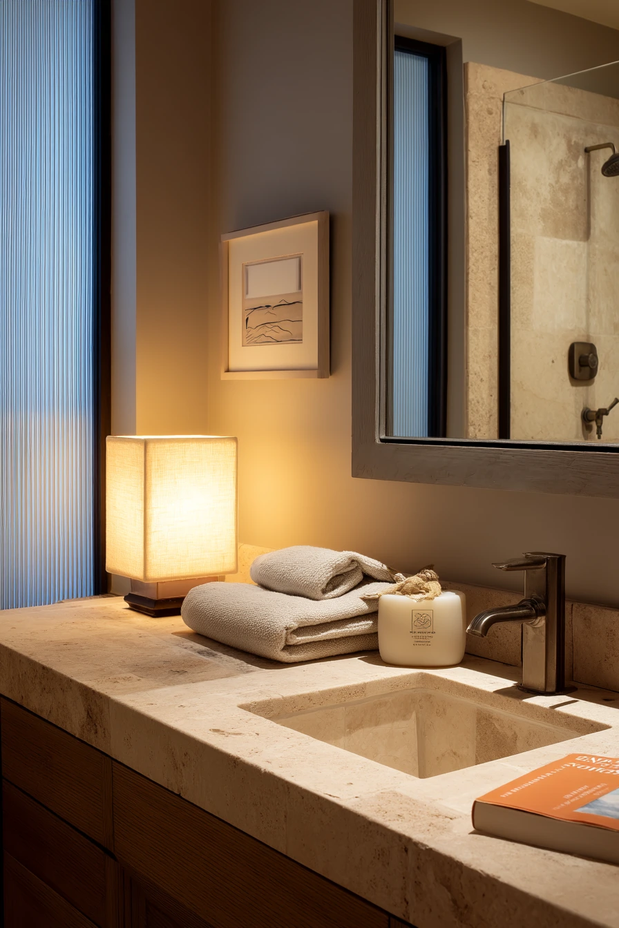 Moody Neutrals for a Nighttime Reset