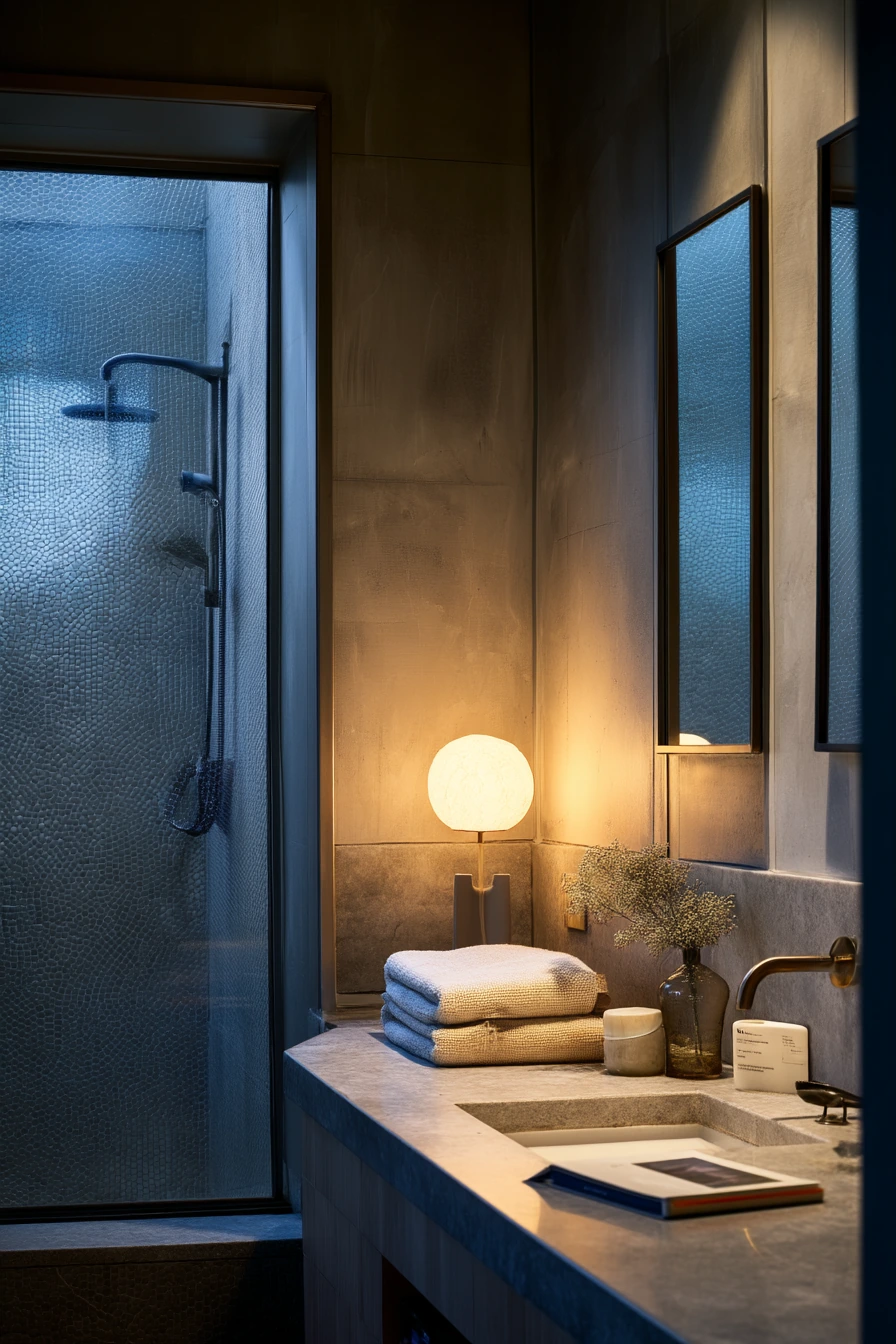 Moody Neutrals for a Nighttime Reset
