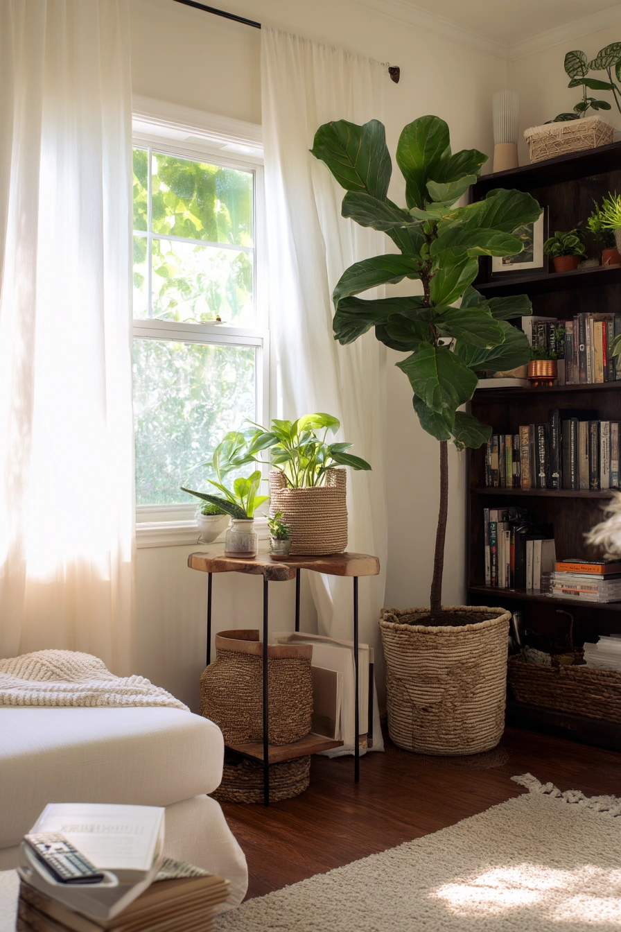 Renter-Friendly Indoor Plant Corner