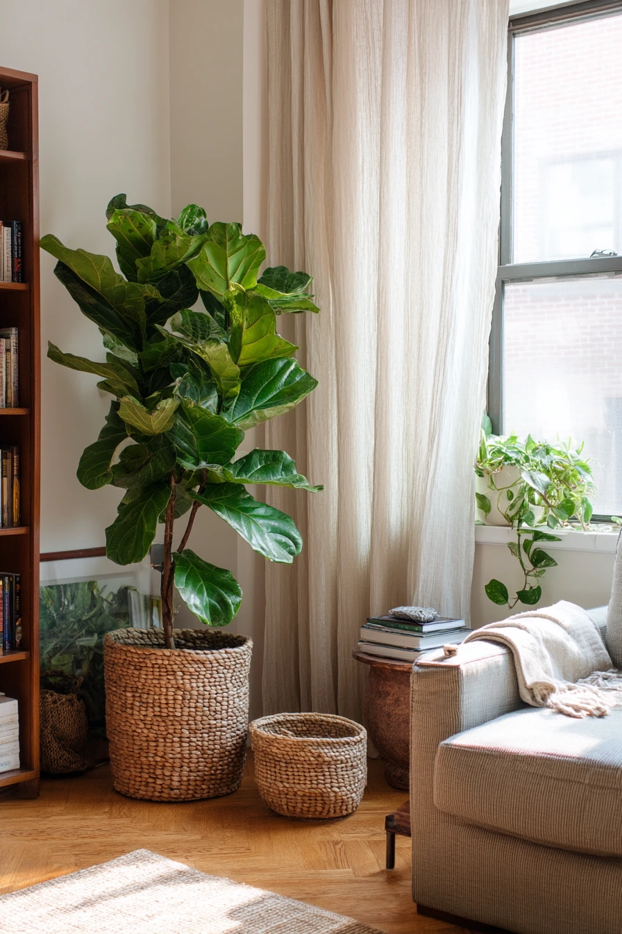 Renter-Friendly Indoor Plant Corner