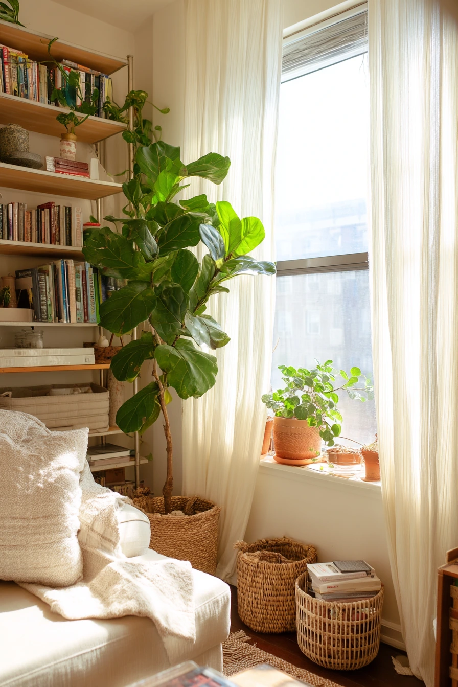 Renter-Friendly Indoor Plant Corner