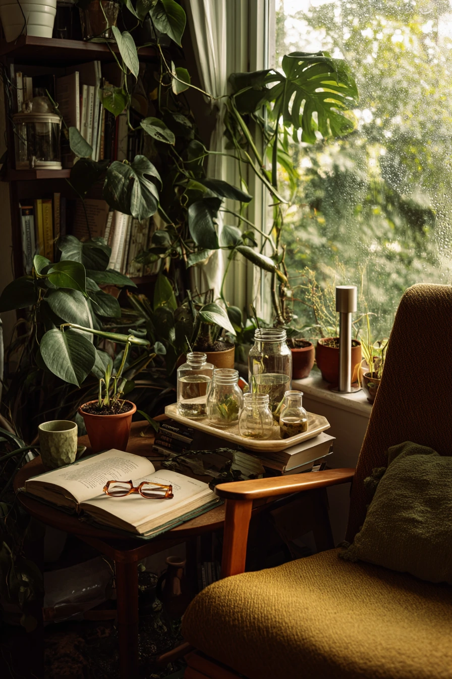 Apartment Reading Nook Garden