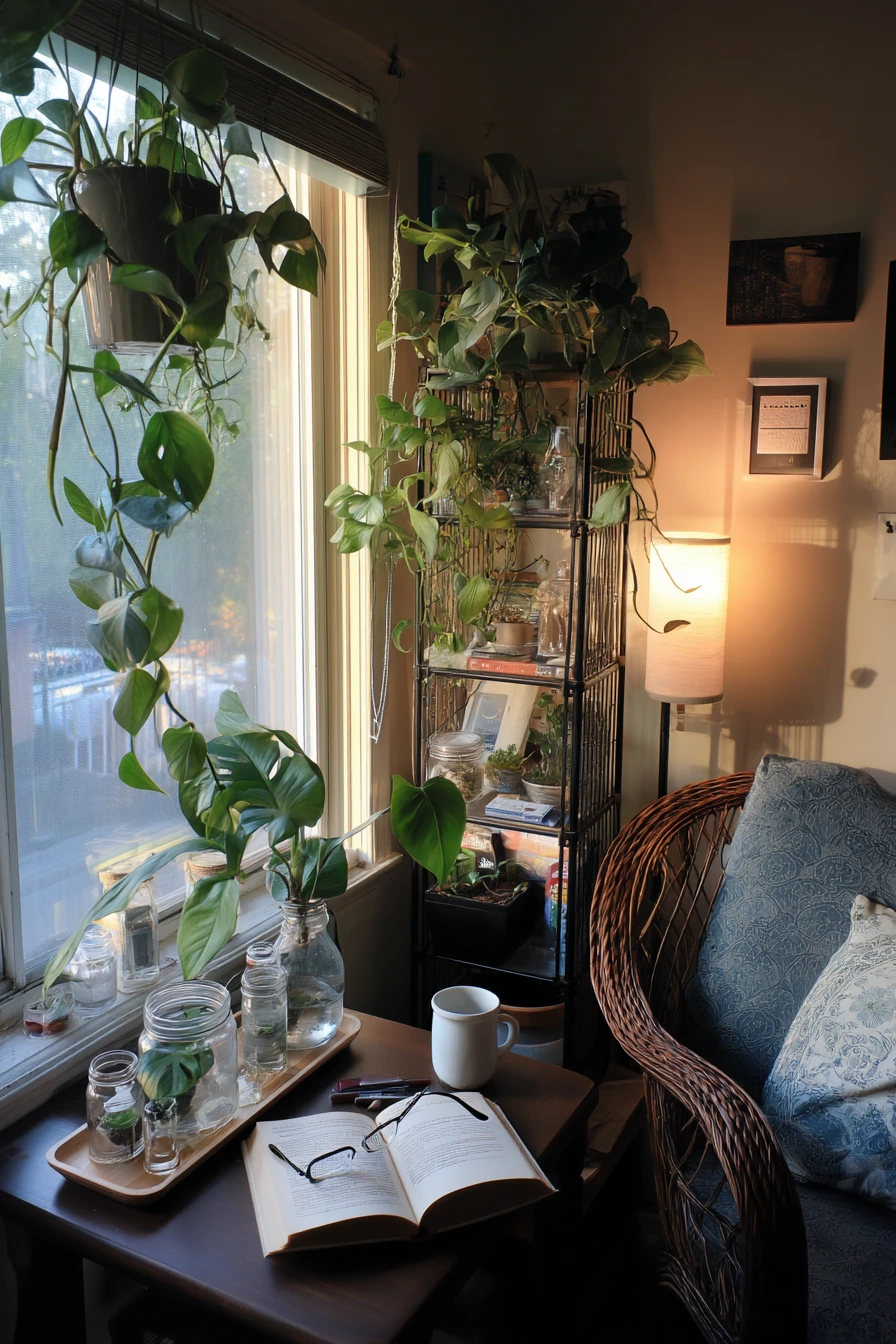 Apartment Reading Nook Garden