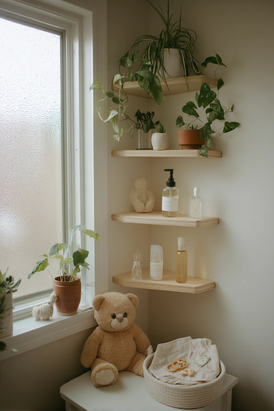 5. Nursery Corner Greenhouse for New Parents