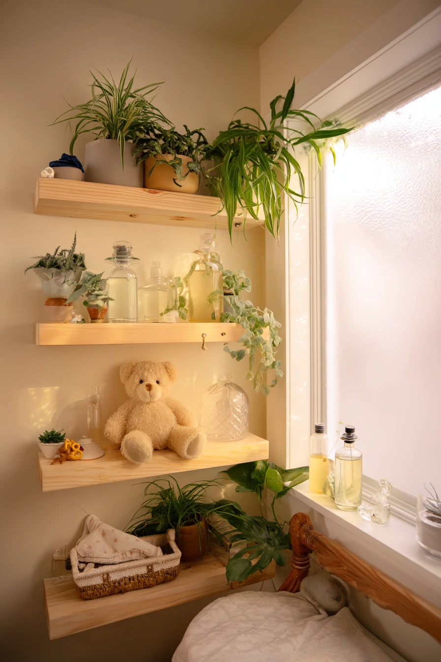 5. Nursery Corner Greenhouse for New Parents