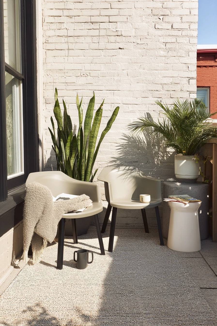 Renter-Friendly Corner Patio Refresh