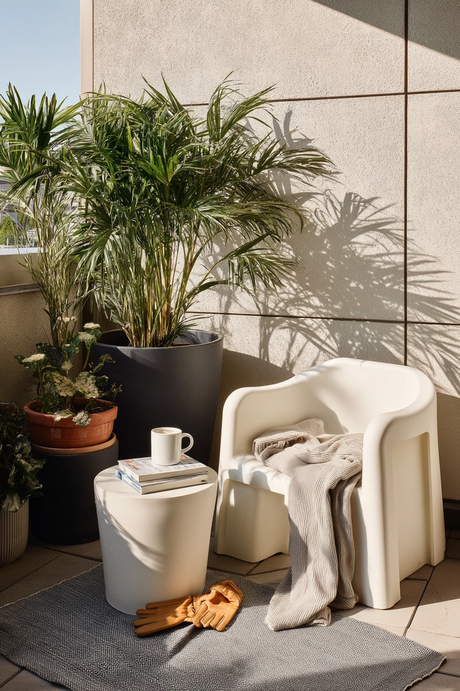 Renter-Friendly Corner Patio Refresh
