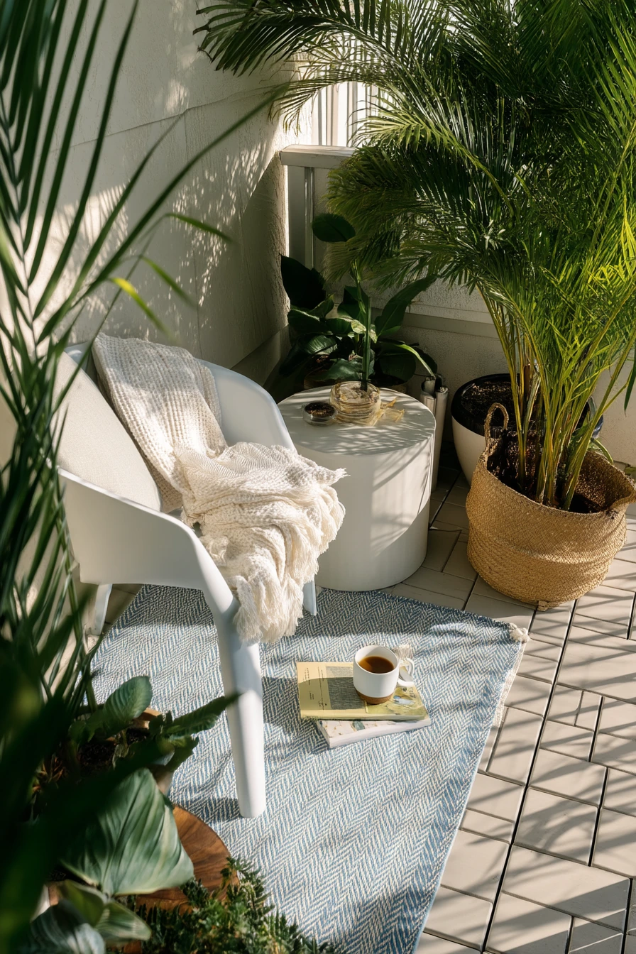 Renter-Friendly Corner Patio Refresh