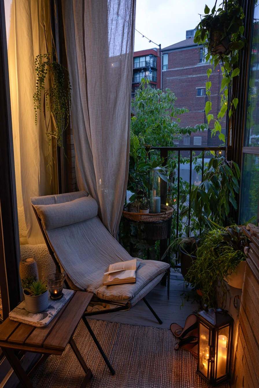Tiny Corner Patio Apartment Escape
