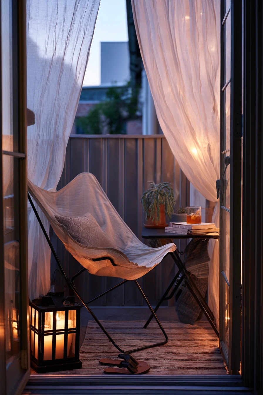 Tiny Corner Patio Apartment Escape