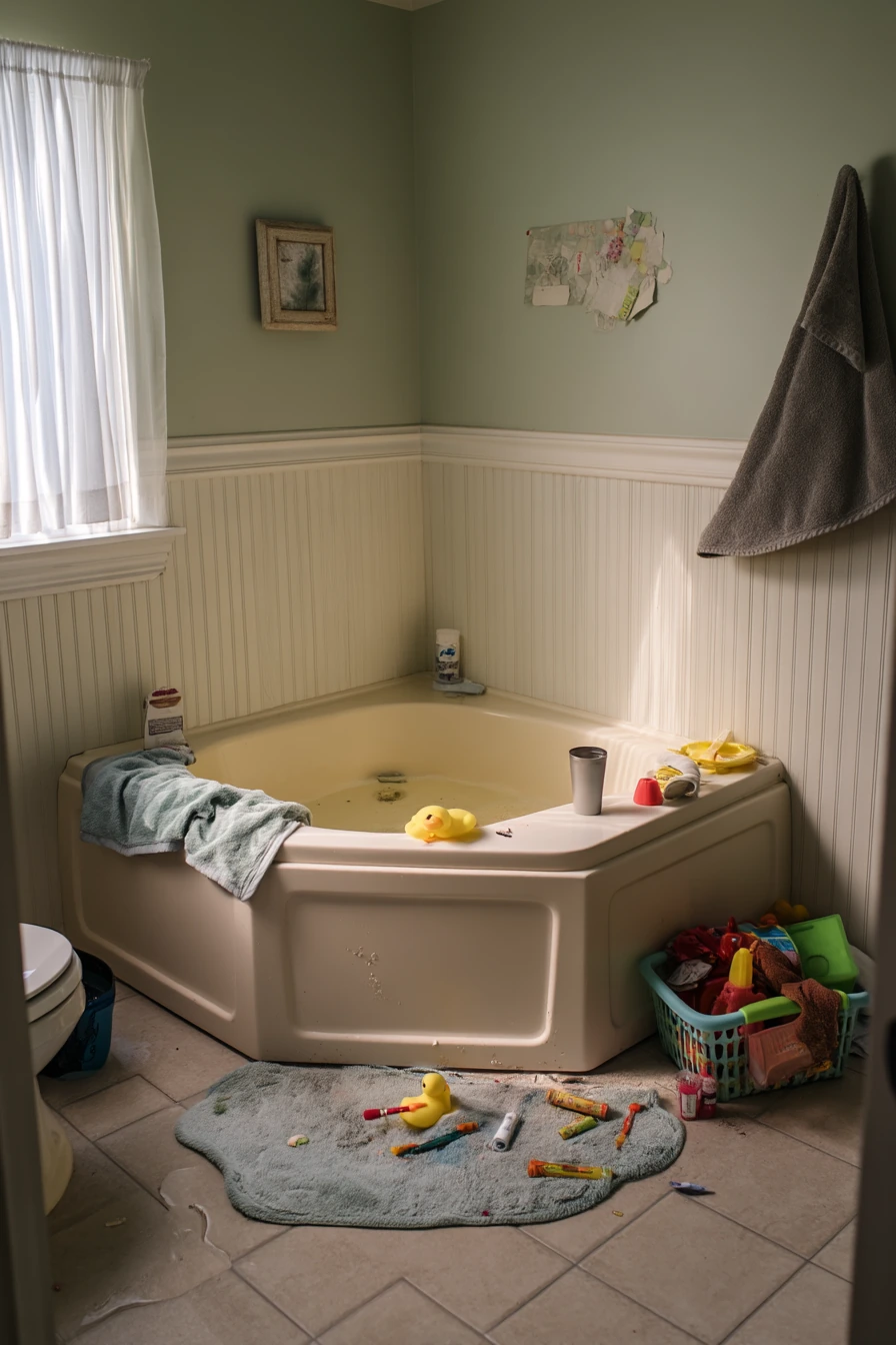 Family Bath Time Corner