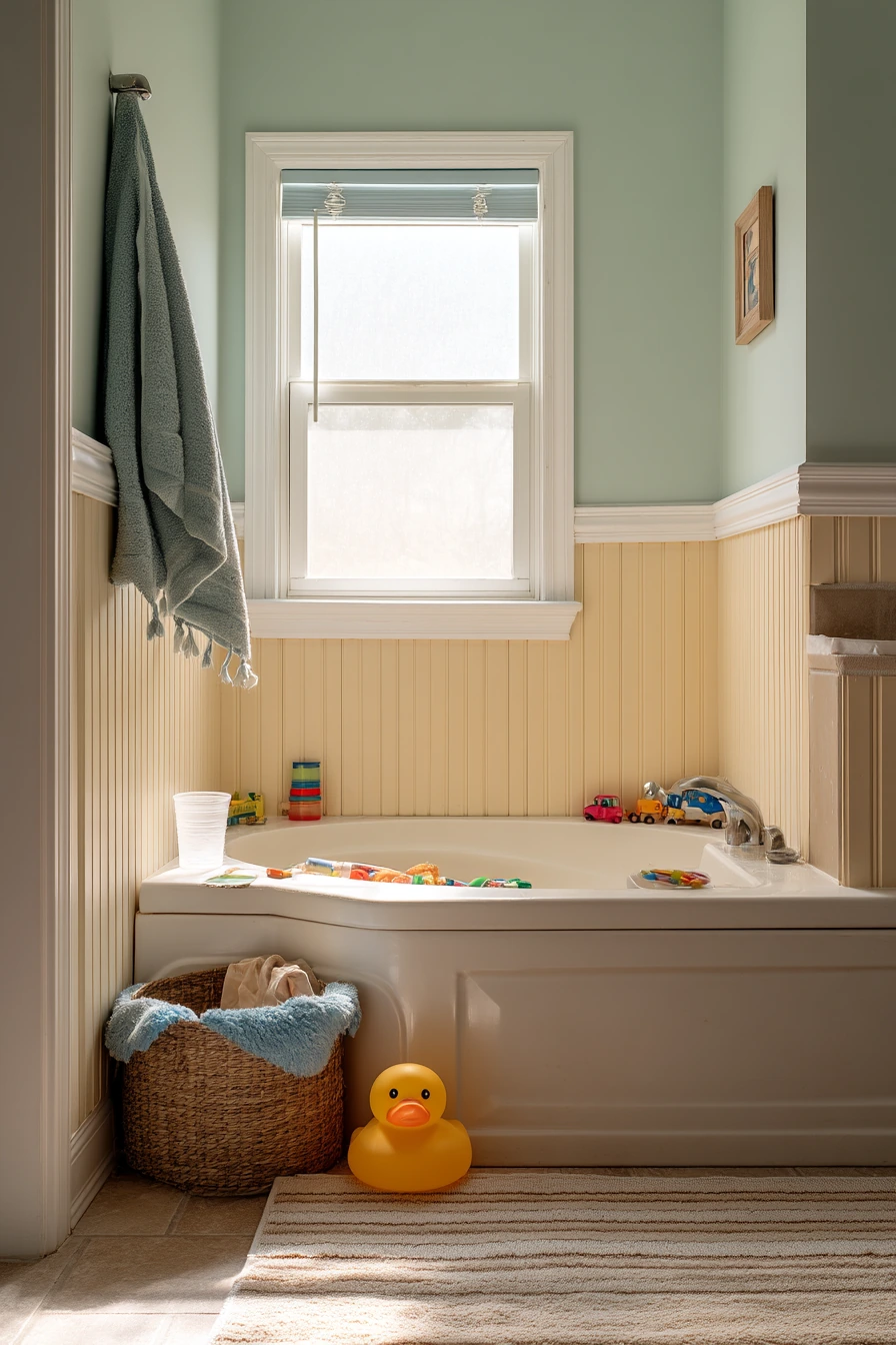 Family Bath Time Corner