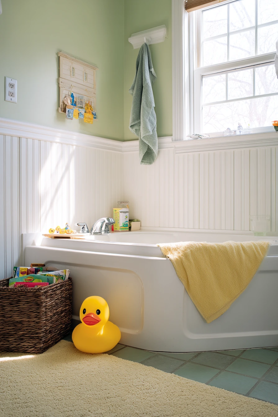 Family Bath Time Corner