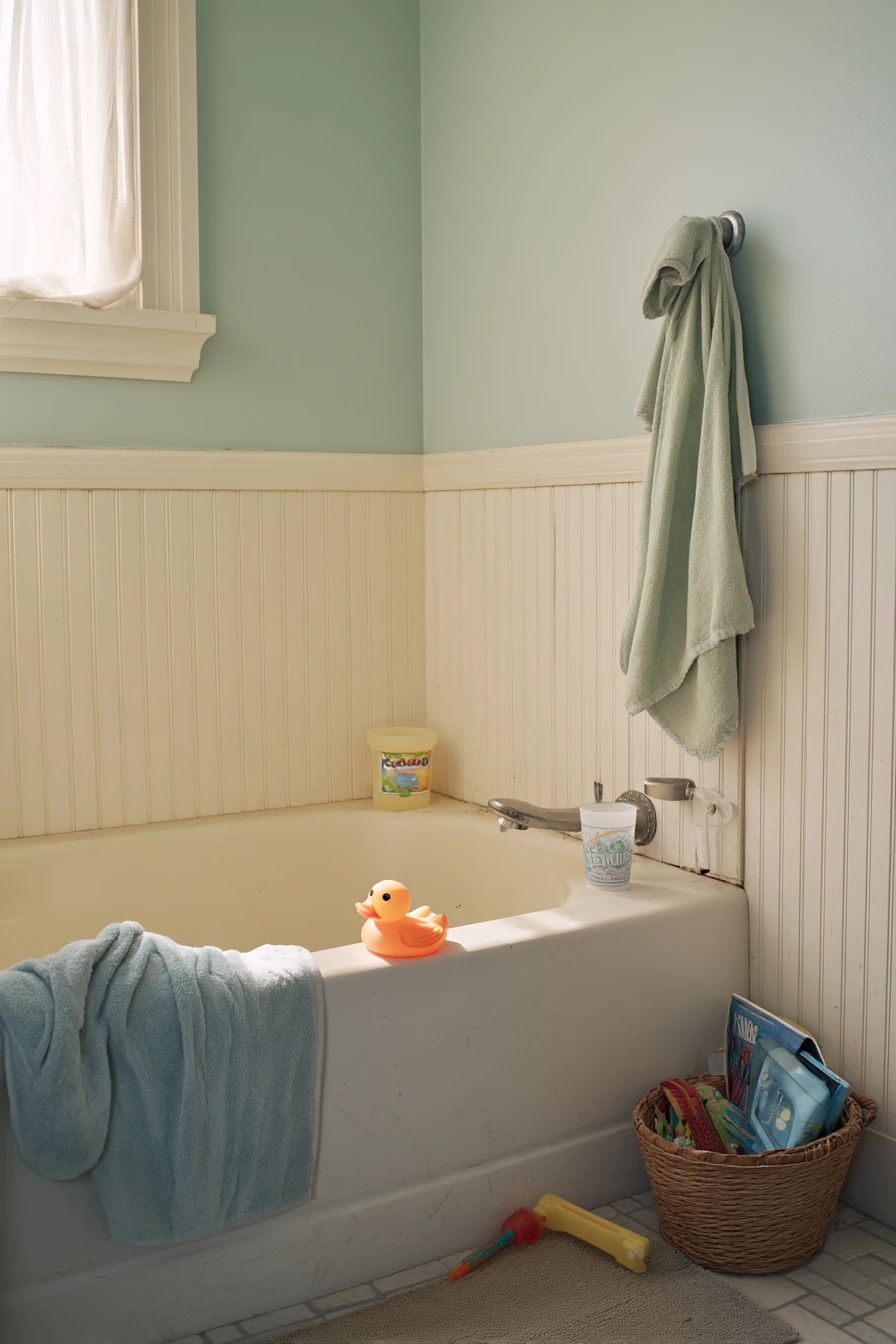 Family Bath Time Corner