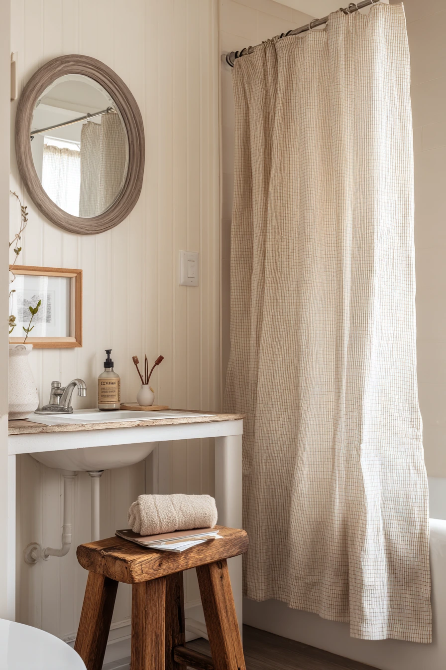 Renter-Friendly Country Bathroom Refresh