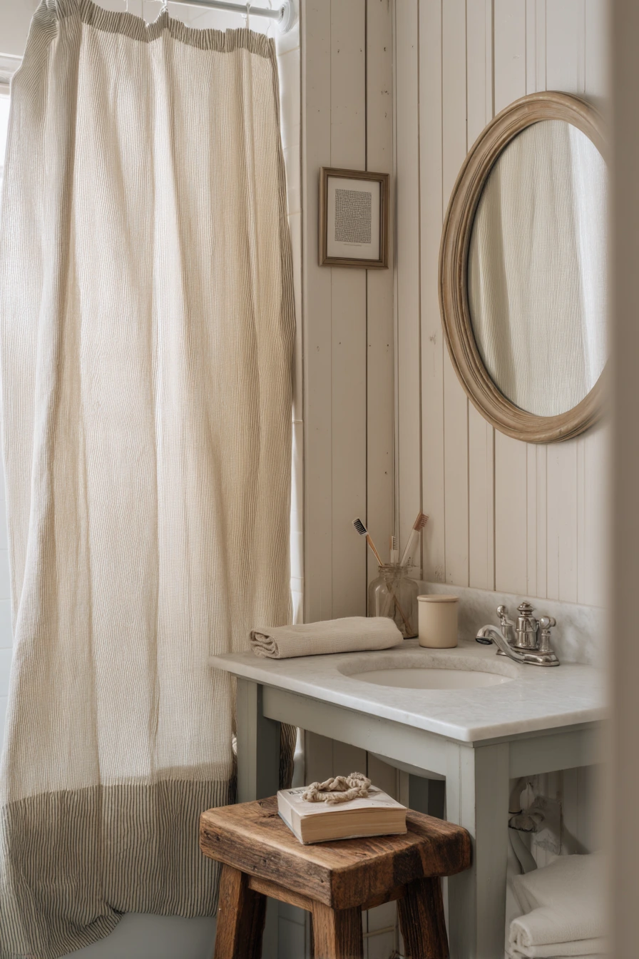 Renter-Friendly Country Bathroom Refresh