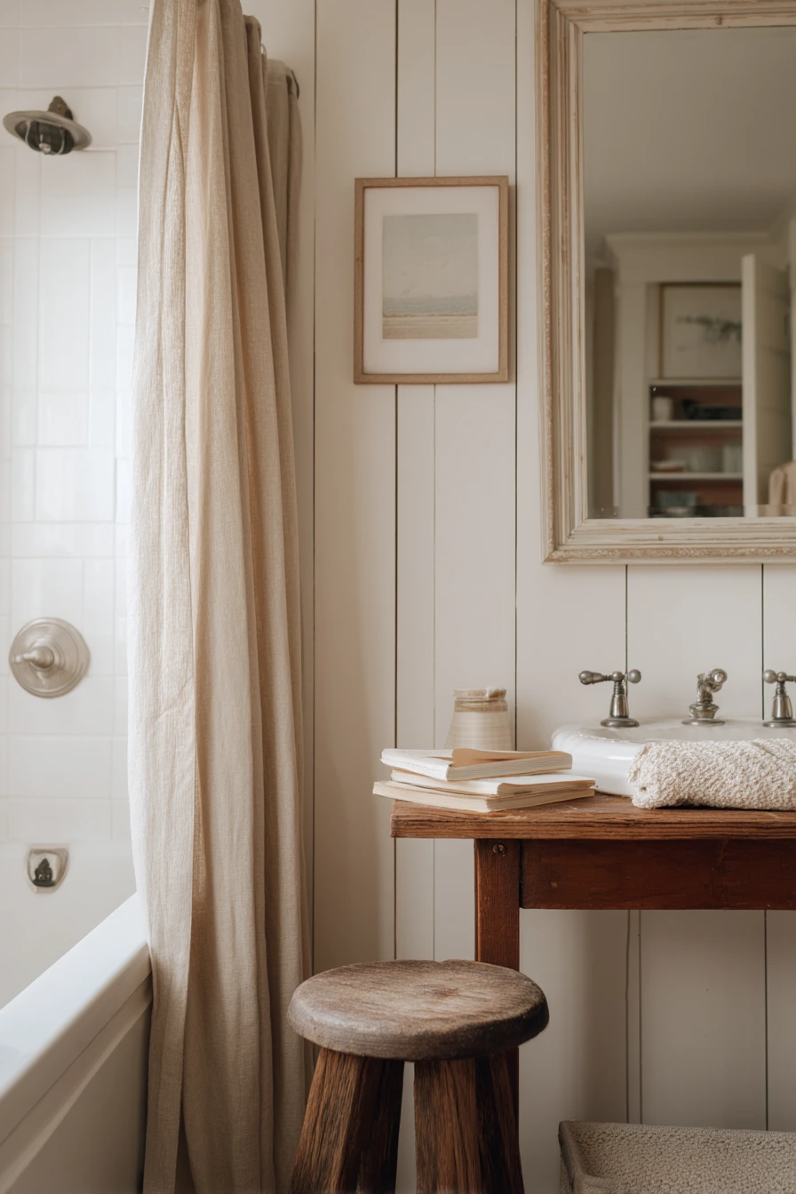 Renter-Friendly Country Bathroom Refresh