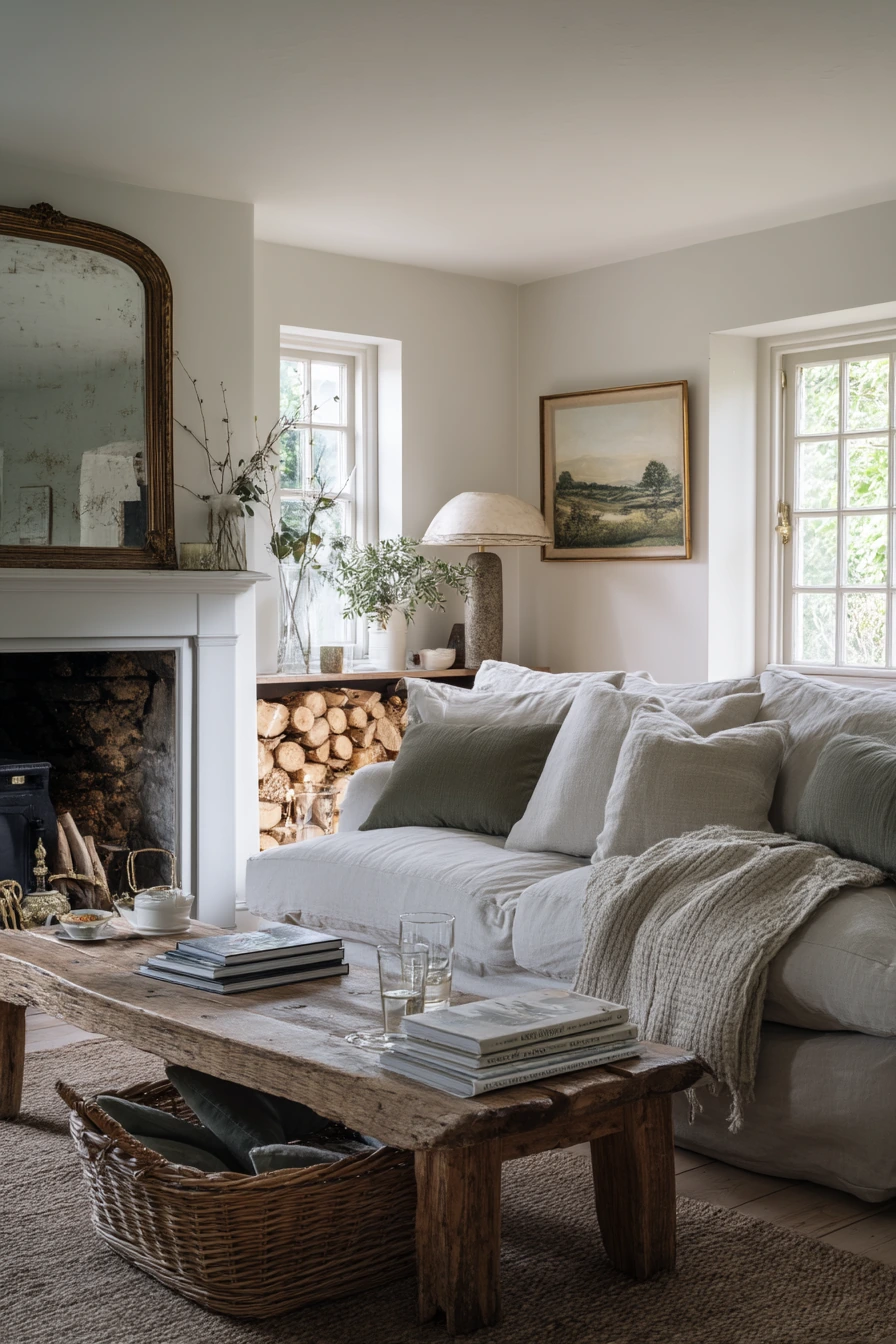 country house living room ideas