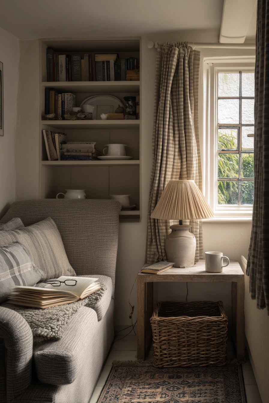Small Cottage Corner with Reading Nook