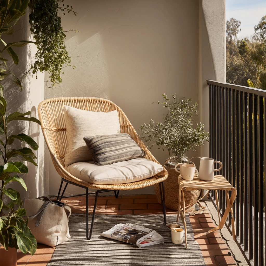 Renter-Friendly Covered Balcony Deck