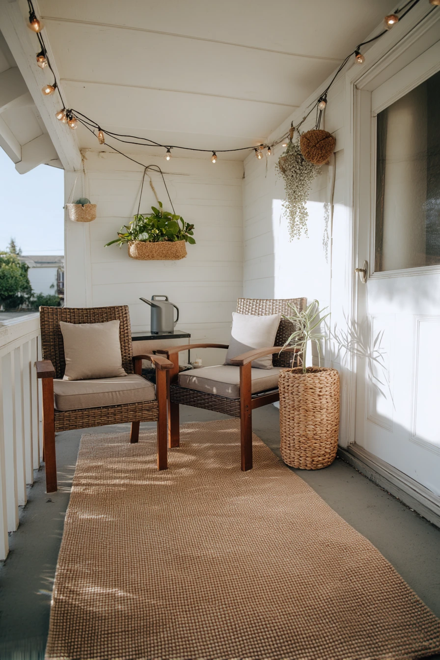 Renter-Friendly Porch Refresh