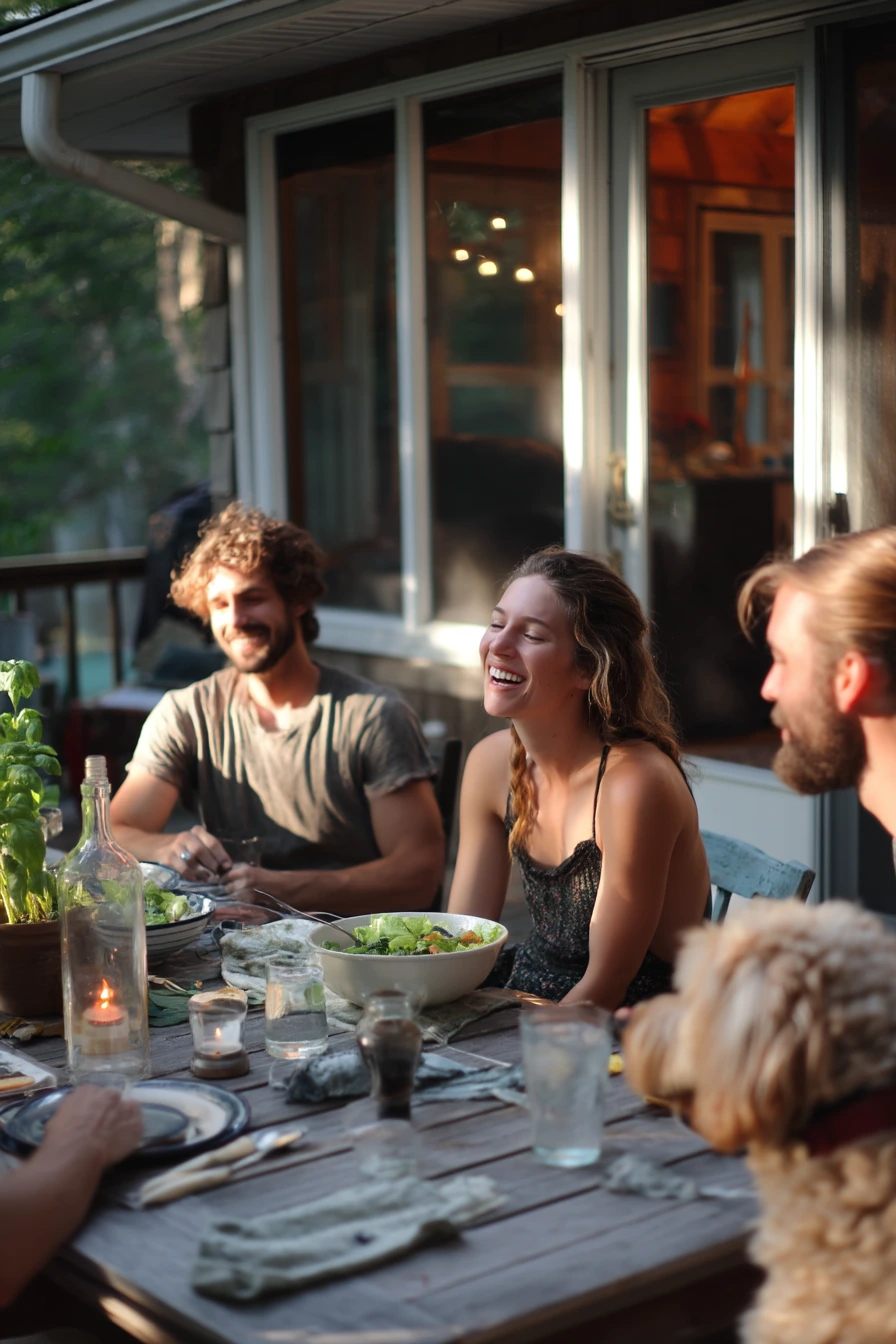 Summer Dinner on the Porch