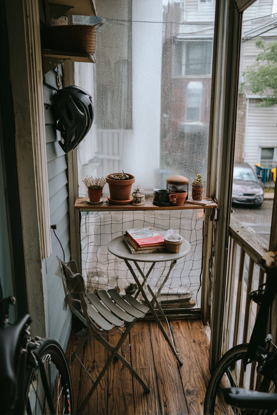 Small Covered Porch for a City Renter
