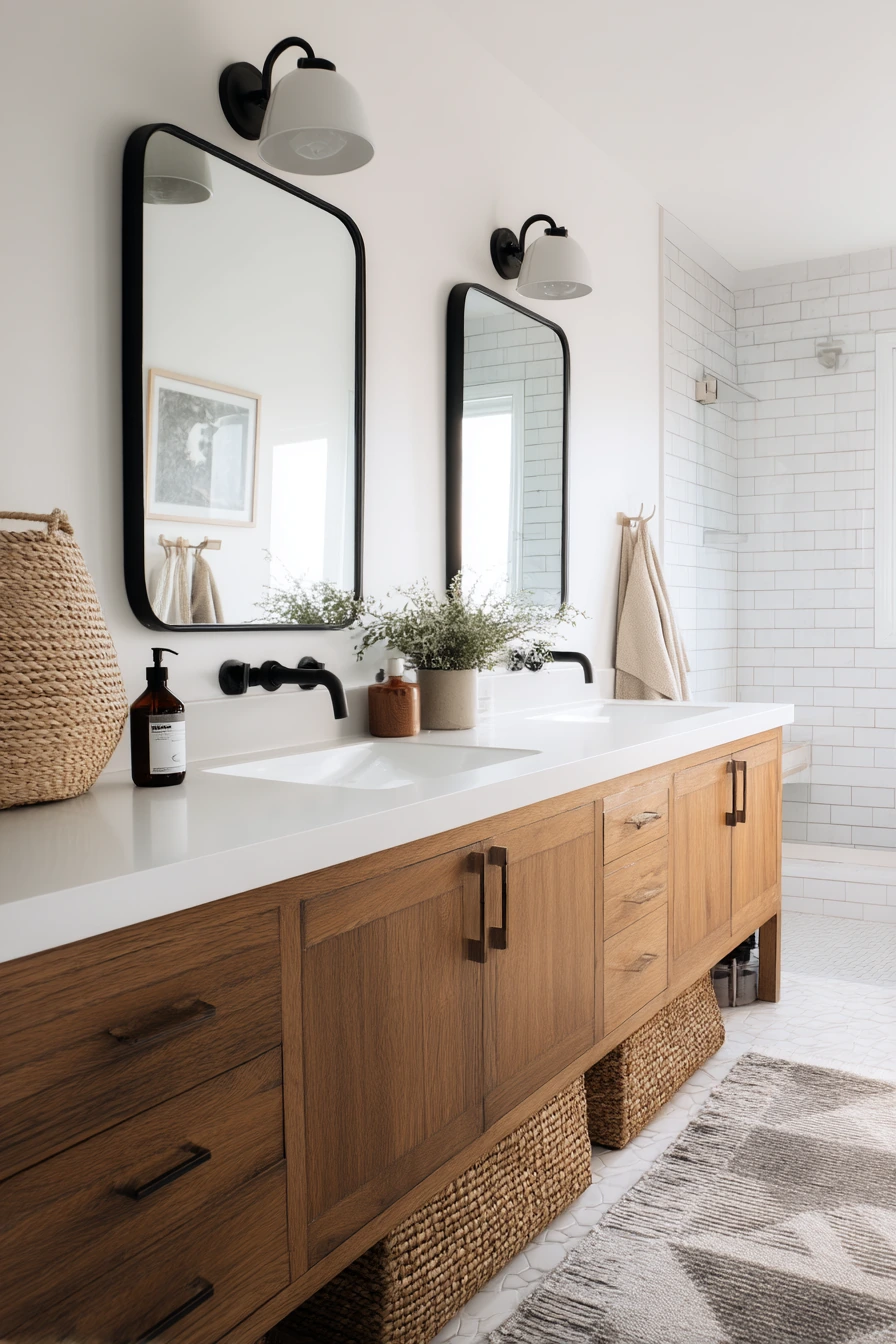 Teen-Friendly Craftsman Bath