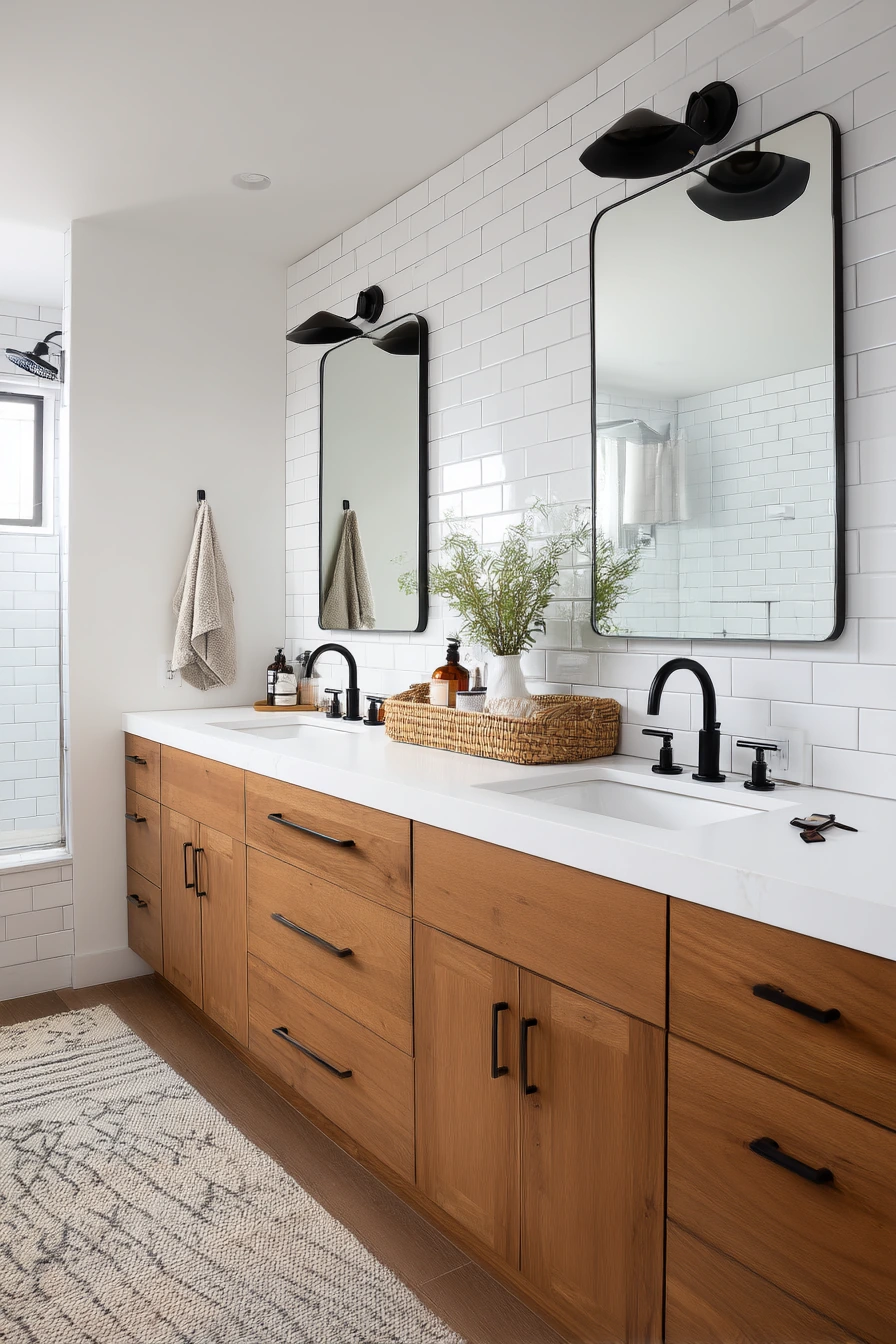 Teen-Friendly Craftsman Bath