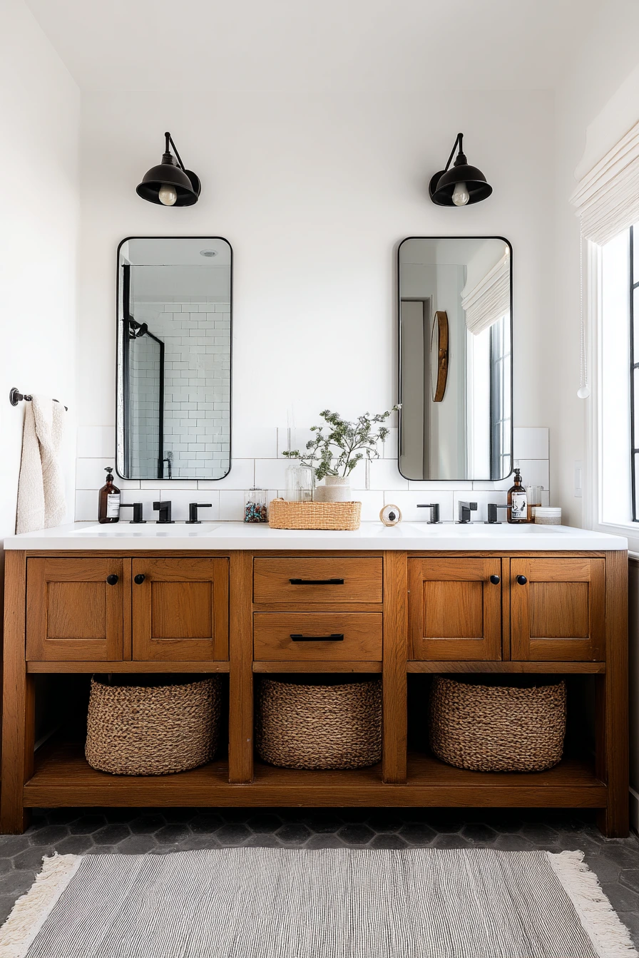 Teen-Friendly Craftsman Bath