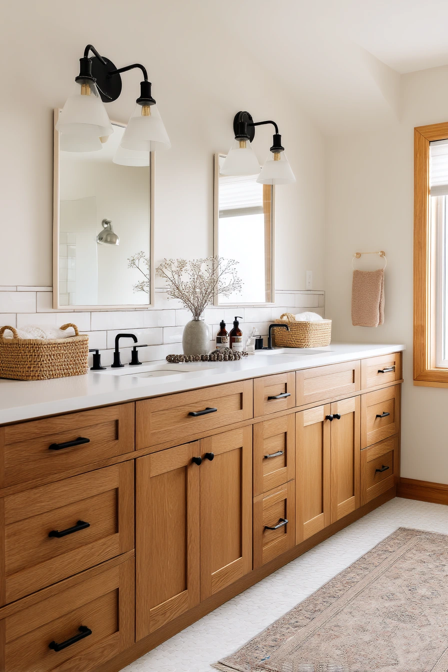 Teen-Friendly Craftsman Bath