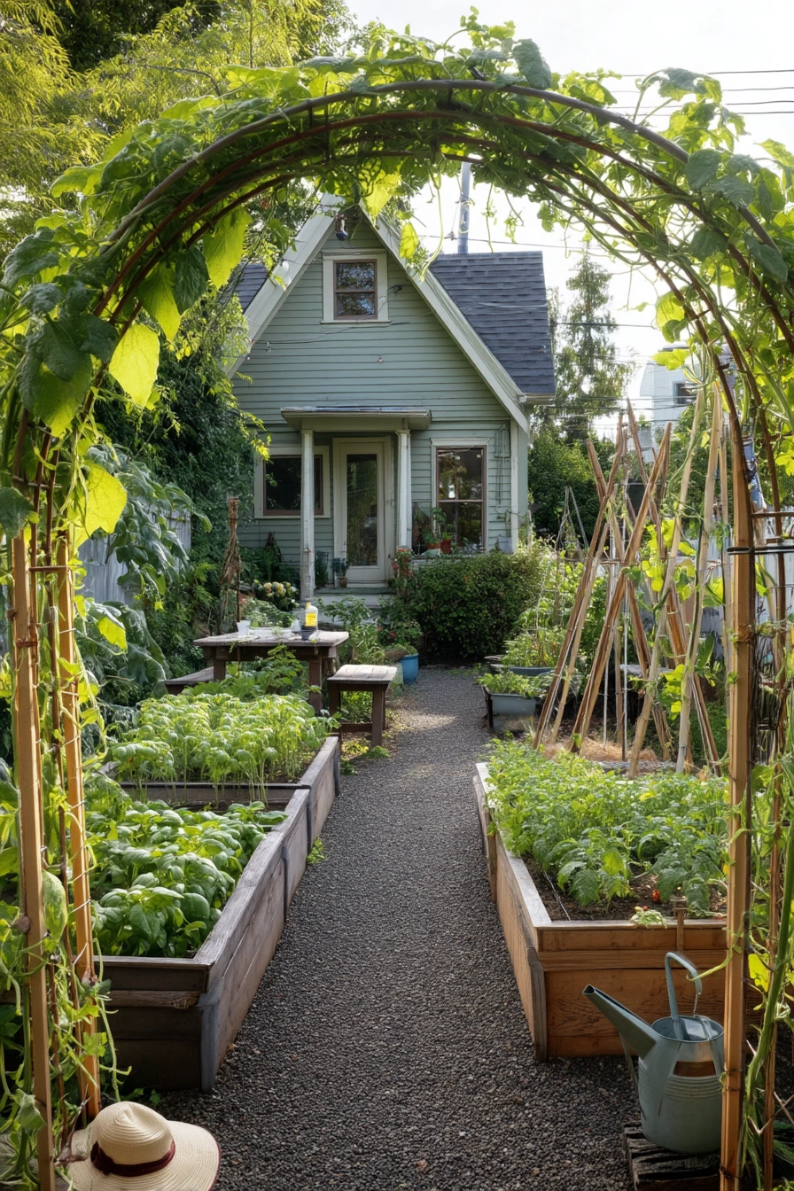 cucumber trellis ideas