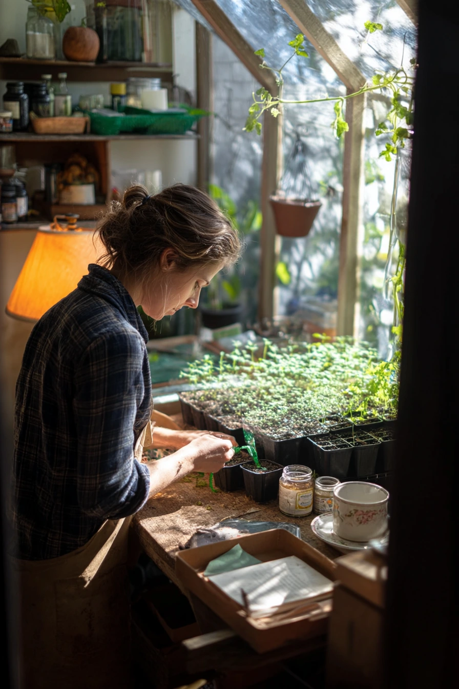 Greenhouse Cucumber Training Moment