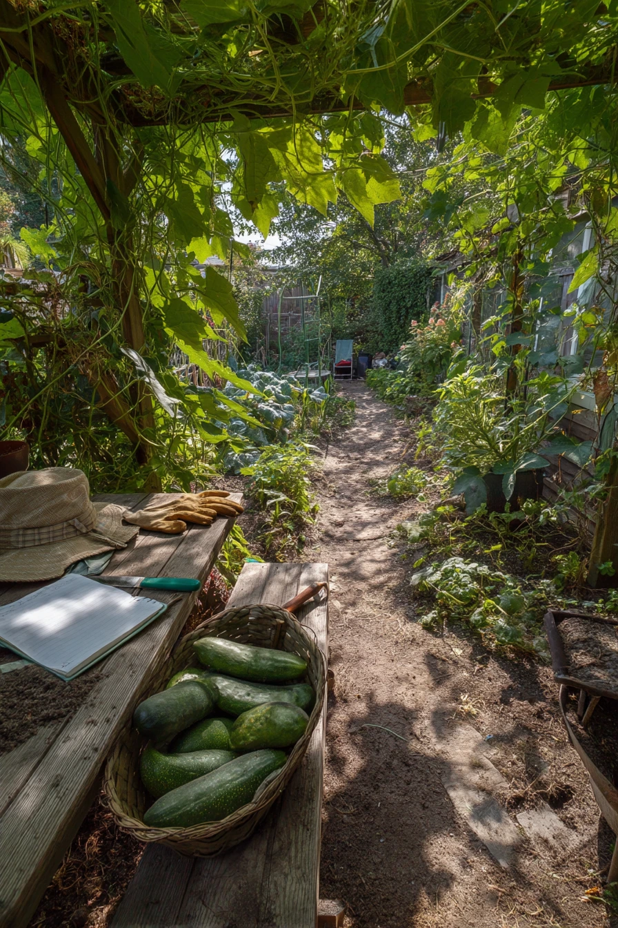 Late-Season Garden Overflow